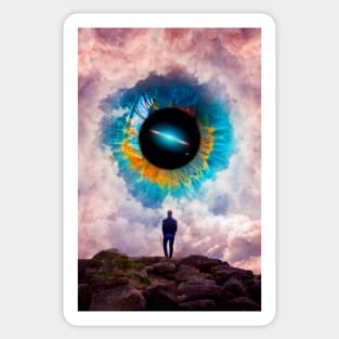 Clouded Vision Sticker